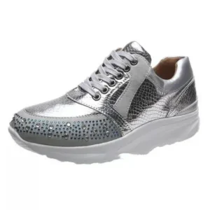 Holterdesigns Women Fashion Rhinestones Sneakers