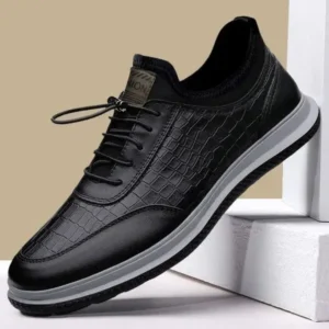 Holterdesigns Men'S Casual Lightweight Waterproof Breathable Pu Sneakers