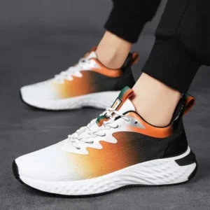 Holterdesigns Men'S Fashion Breathable Mesh Color Block Sneakers