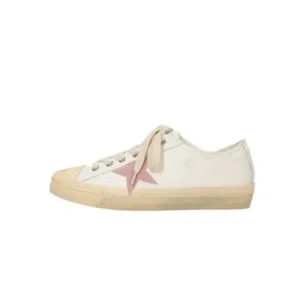 Holterdesigns Women Fashion Casual Lace-Up Pink Star Sneakers