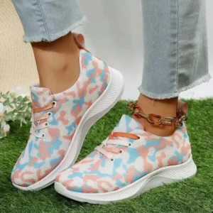 Holterdesigns Summer Women Fashion Breathable Casual Colorful Printed Sneakers