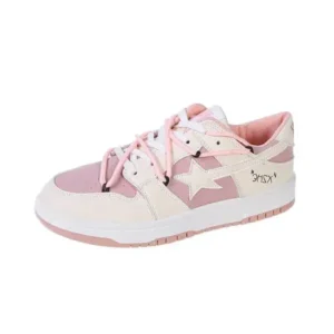 Holterdesigns Women Fashion Low Top Flat Retro Sneakers